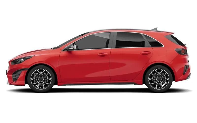 Used Kia Ceed 160 HP (117 kW) 2023 Red Hatchback