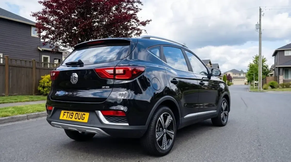 Usado MG ZS Exclusive 111 HP (81 kW) 2019 Preto SUV