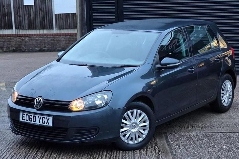 Used VW Golf VI S 2010 Blue Hatchback
