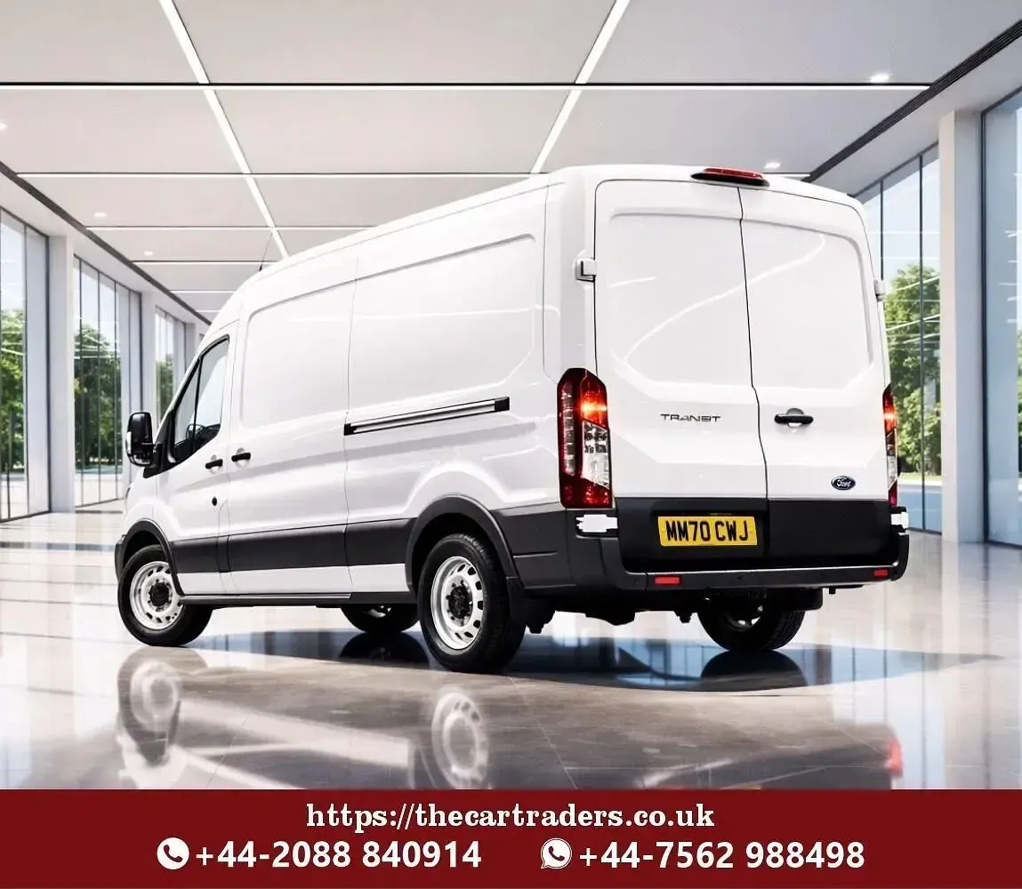 Usado Ford Transit S 130 HP (95 kW) 2021 Branco Van