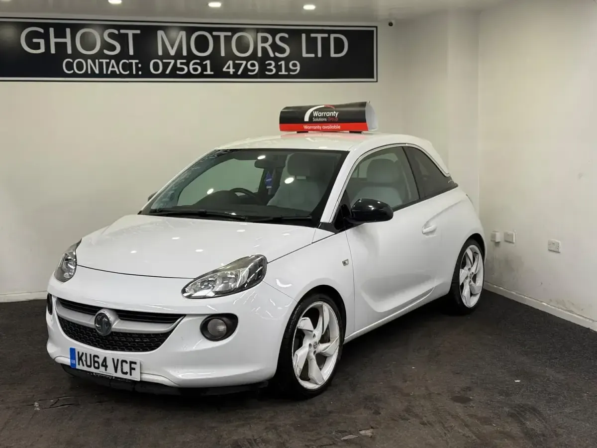Second-hand Vauxhall Adam Edition 87 CP (63 kW) 2014 Alb Hatchback