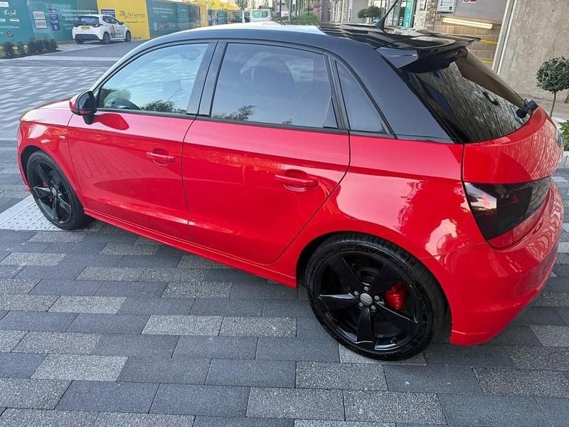 Usado Audi A1 Black Edition 2013 Vermelho Citadino