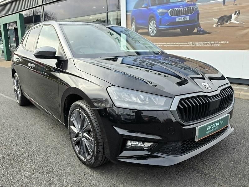 Used Skoda Fabia Colour Edition 95 HP (69 kW) 2023 Black Hatchback