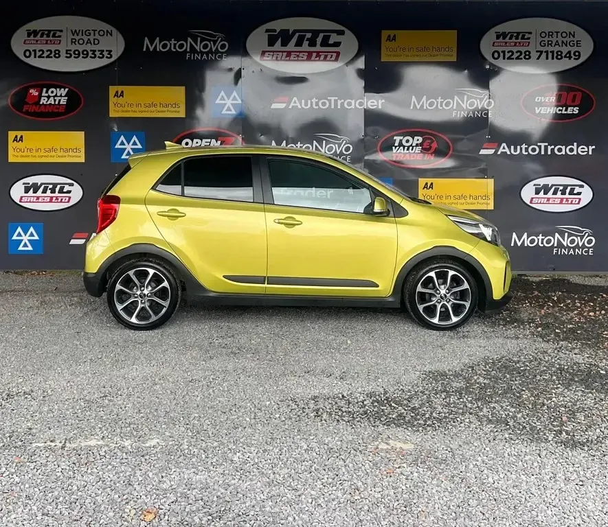 Used Kia Picanto X-Line 84 HP (61 kW) 2019 Green Hatchback