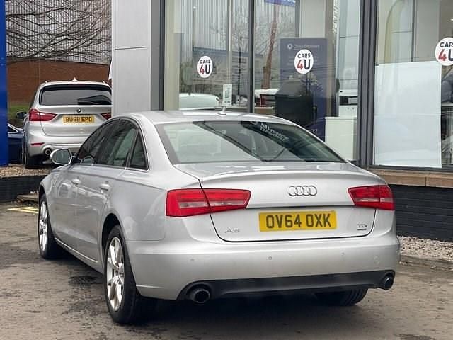 Begagnad Audi A6 Design 190 HK (139 kW) 2014 Silver Sedan