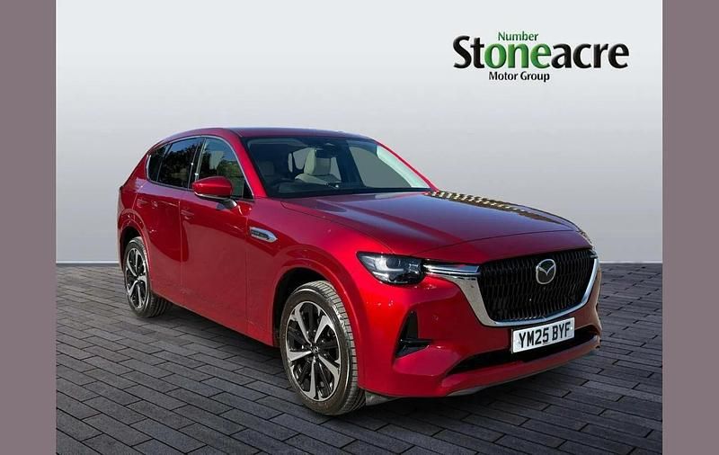Red Used 2025 Mazda CX-60 Takumi-Line SUV | £44,949 - Image 1/4