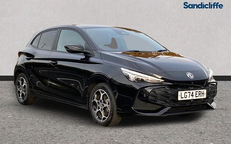 Metallic black pearl Used 2024 MG MG3 Trophy Hatchback | £15,020 (Good price) - Image 1/4