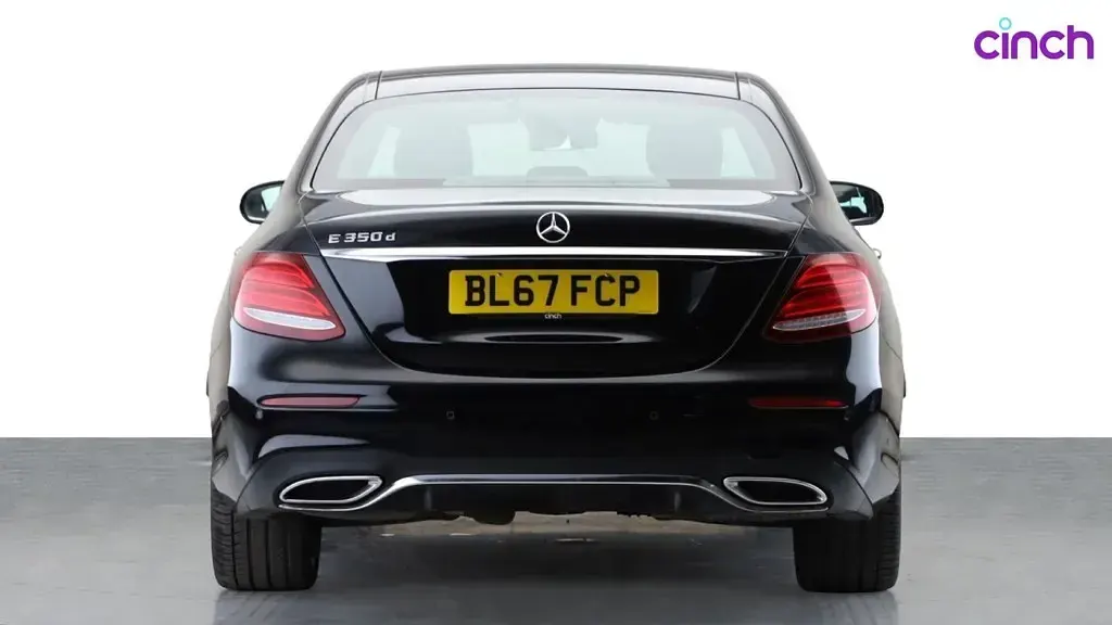 Used Mercedes E350 AMG Line Premium Plus 2017 Black Sedan
