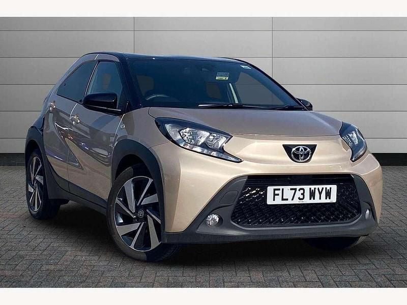Beige Used 2023 Toyota Aygo Hatchback | £13,695 (Fair price) - Image 1/3