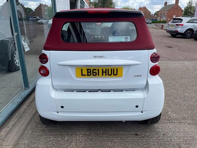 Used Smart ForTwo Cabrio Passion 71 HP (52 kW) 2012 White Cabriolet
