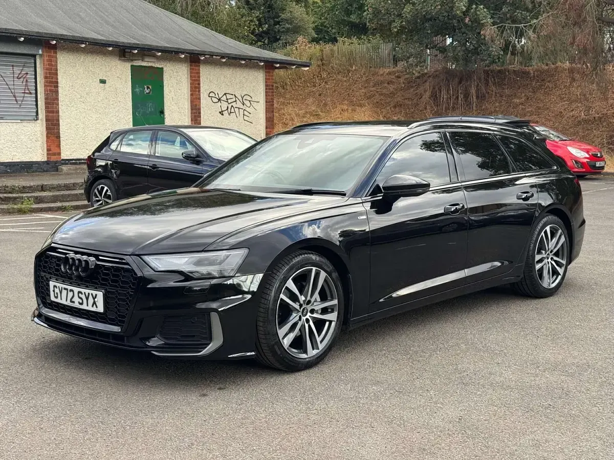 Used Audi A6 S-Line 204 HP (150 kW) 2022 Black Estate