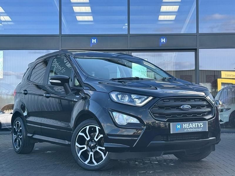 Used Ford Ecosport ST-Line 125 HP (91 kW) 2021 Black SUV