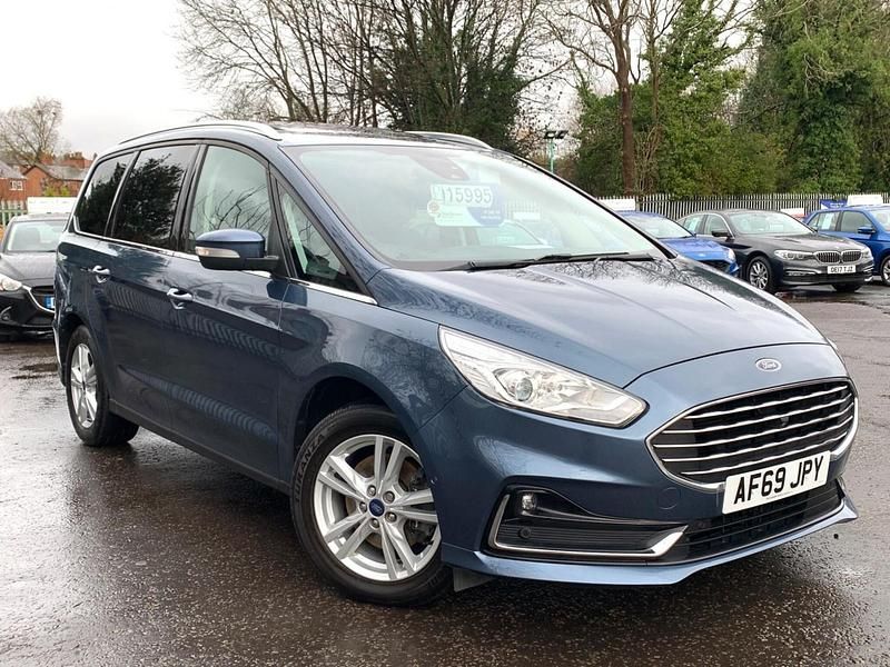 Used Ford Galaxy Titanium 150 HP (110 kW) 2019 Blue MPV