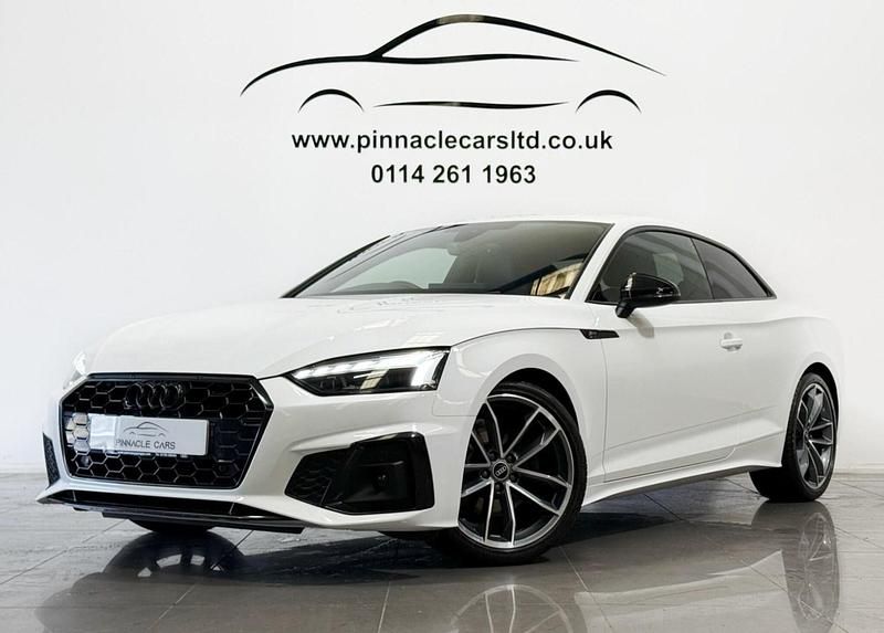 White Used 2021 Audi A5 S-Line Coupe | £24,790 (Fair price) - Image 1/3