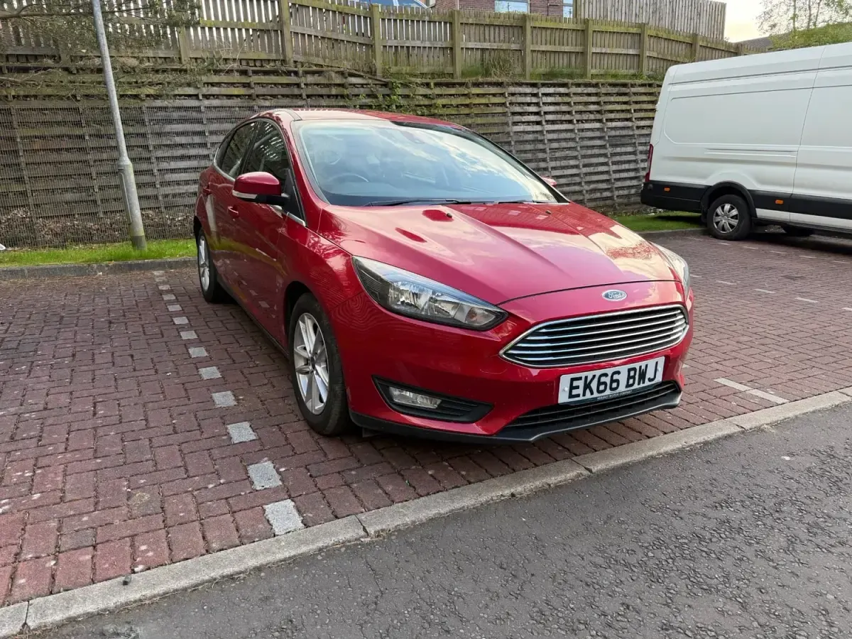 Usado Ford Focus Zetec 2016 Vermelho Citadino