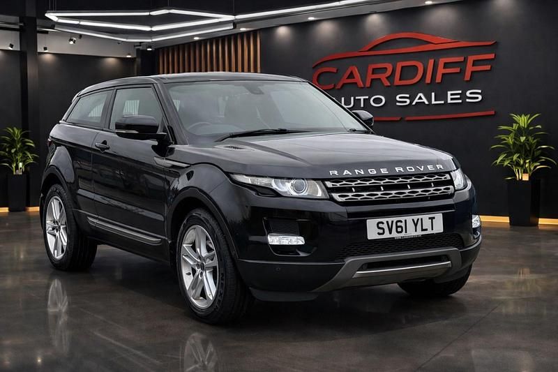 Used Land Rover Range Rover evoque Pure 190 HP (139 kW) 2011 Black Coupe