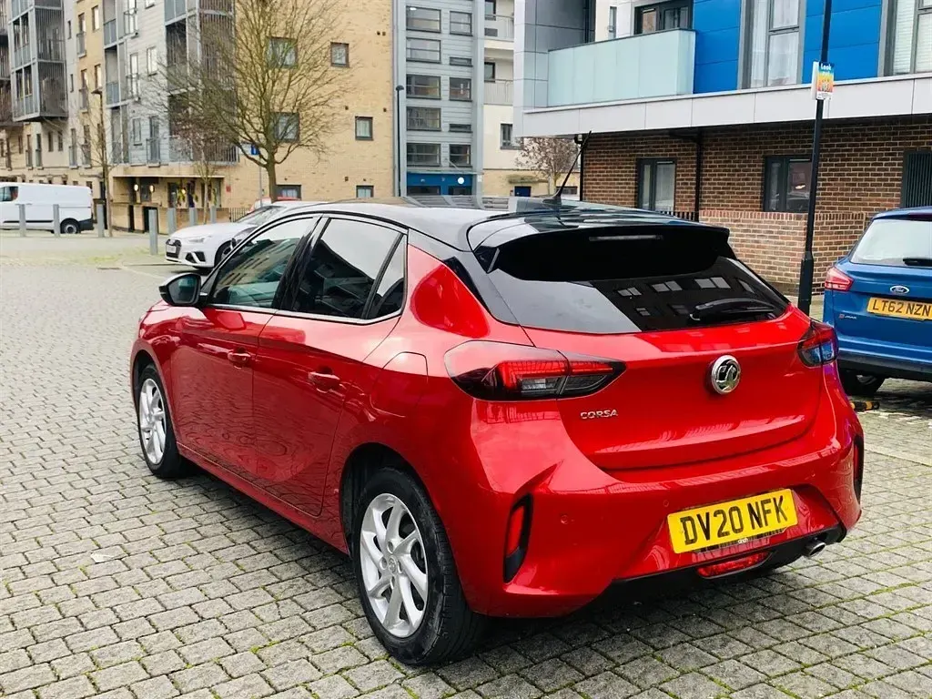Gebraucht Vauxhall Corsa SRi 100 PS (73 kW) 2020 Rot Kleinwagen