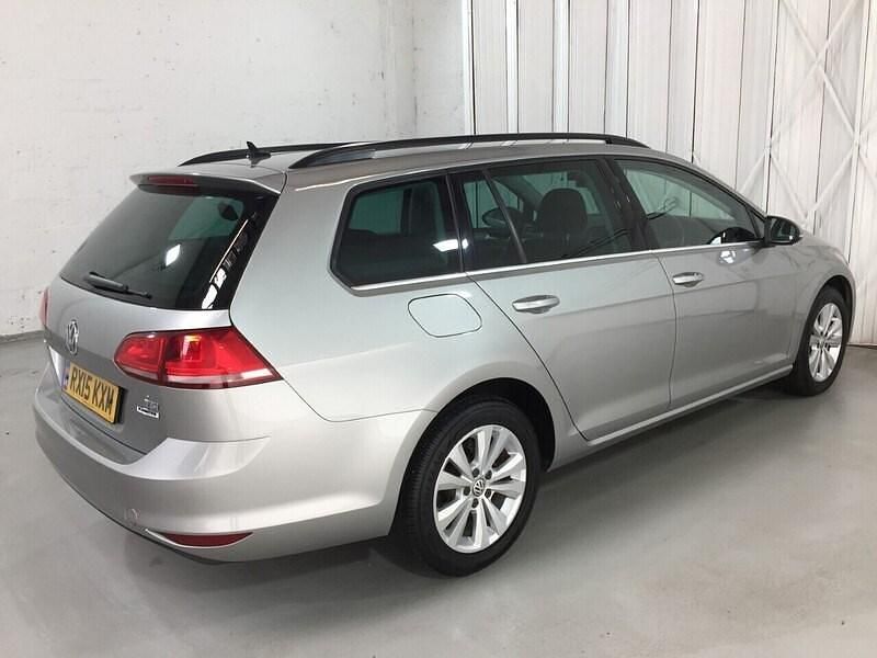 Second-hand VW Golf VII S 2015 Argintiu Break