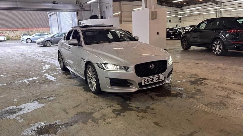Silver Used 2016 Jaguar XE R-Sport Sedan | £9,300 (Fair price) - Image 1/4