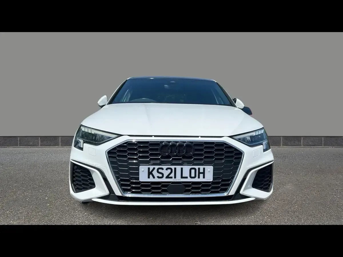 Used Audi A3 e-tron S-Line 2021 White Hatchback