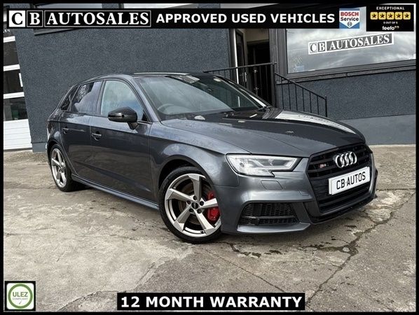 Grey Used 2017 Audi S3 Black Edition Hatchback | £18,990 (Fair price) - Image 1/1
