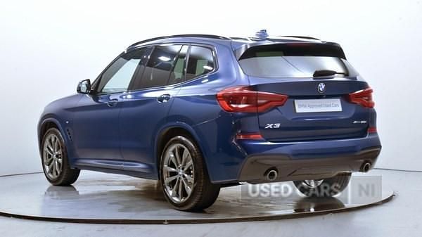 Used BMW X3 M Sport 181 HP (133 kW) 2019 Blue SUV