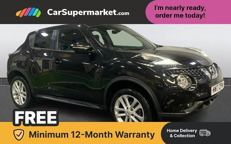 Used Nissan Juke N-Connecta 117 HP (86 kW) 2017 Black SUV
