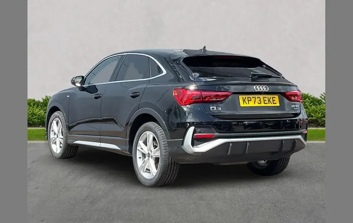 Used Audi Q3 S-Line 196 HP (144 kW) 2023 Black SUV