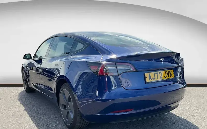 Used Tesla Model 3 Long Range AWD 366 kW (498 HP) 2022 Blue Sedan