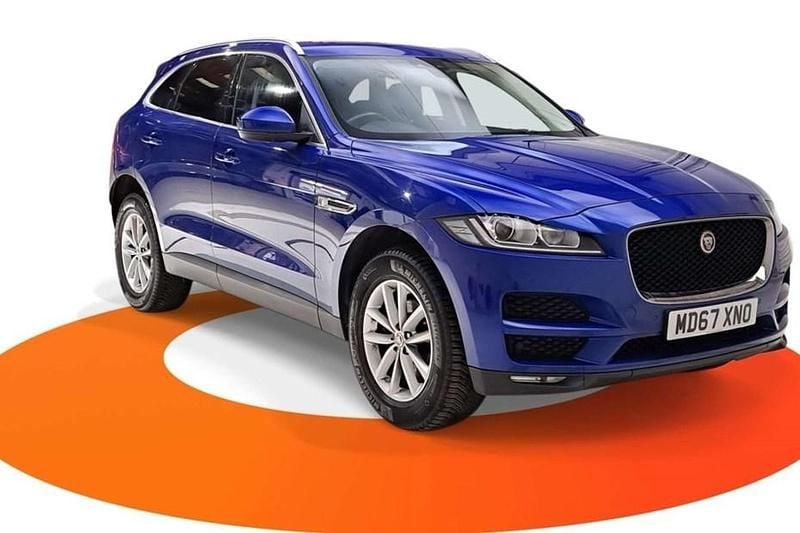 Used Jaguar F-Pace Prestige 180 HP (132 kW) 2017 Blue SUV