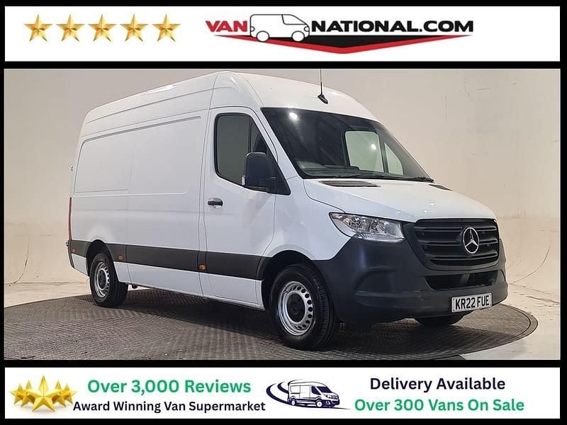 White Used 2022 Mercedes Sprinter Progressive Van | £18,990 (Good price) - Image 1/3