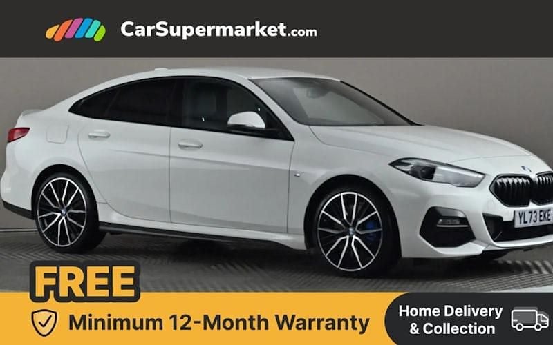 White Used 2023 BMW 218 M Sport Coupe | £24,197 (A bit pricey) - Image 1/4