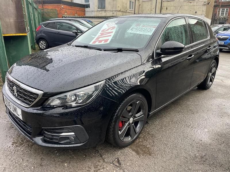 Black Used 2018 Peugeot 308 Allure Hatchback | £4,995 (Fair price) - Image 1/4