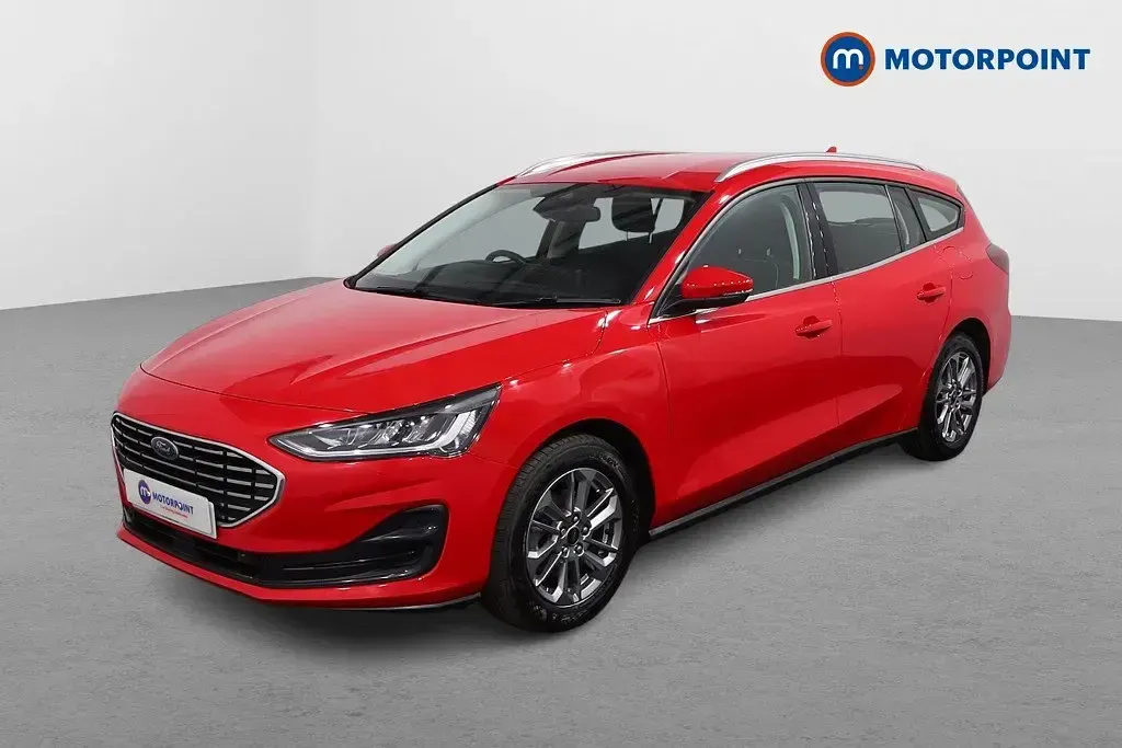 Używany Ford Focus Titanium 155 KM (114 kW) 2022 Czerwony Kombi