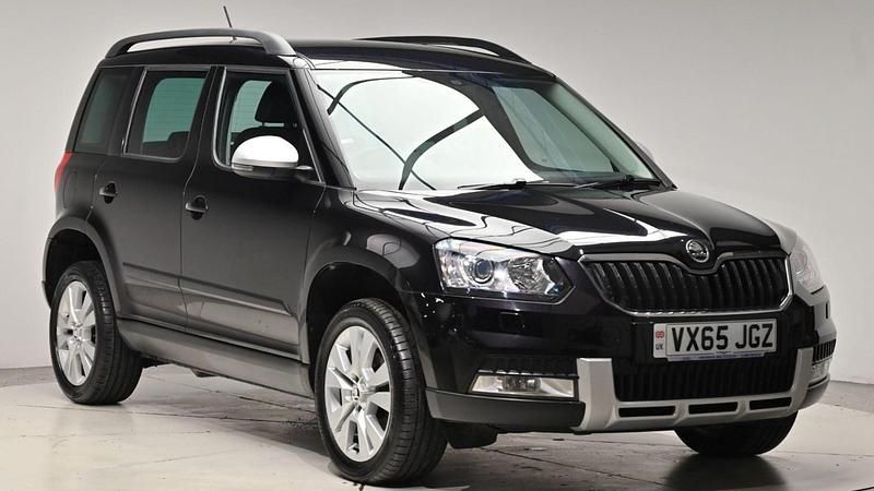 Black Used 2015 Skoda Yeti SE L SUV | £12,980 (A bit pricey) - Image 1/4