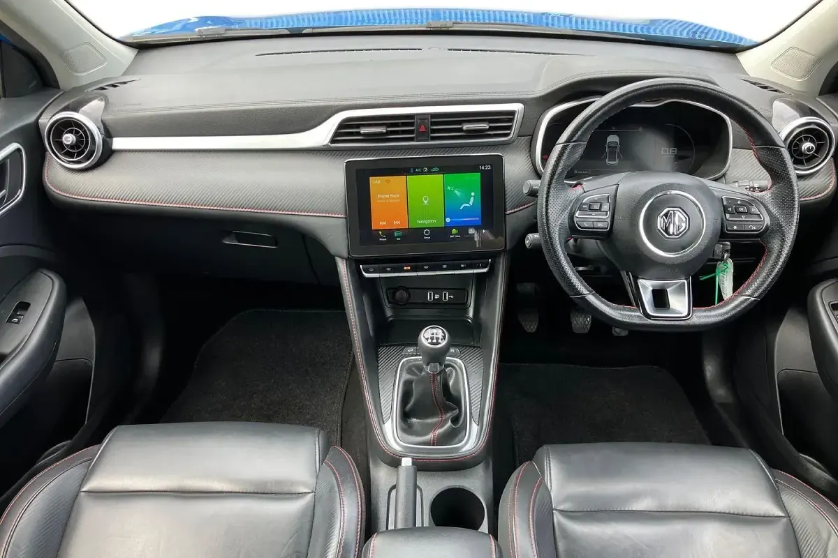 Usado MG ZS Exclusive 106 HP (77 kW) 2022 Azul SUV