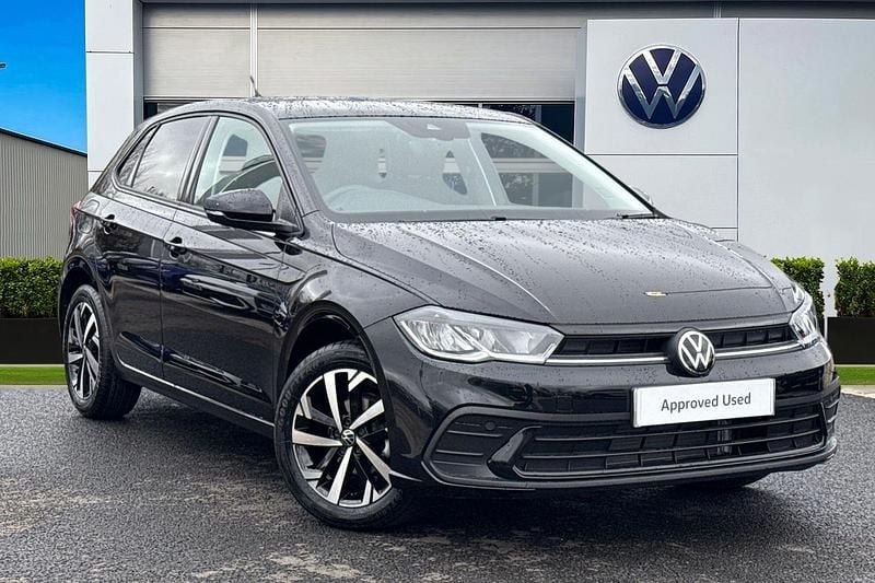 New VW Polo Match 95 HP (69 kW) 2025 Black Hatchback