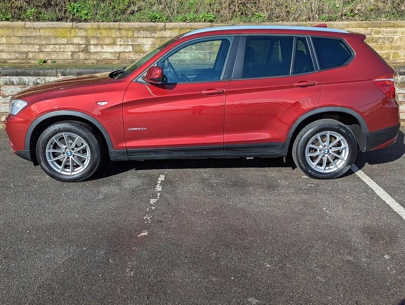 Used BMW X3 Luxury Line 185 HP (136 kW) 2011 Red SUV
