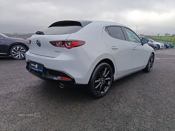 Used Mazda 3 Homura-Line 140 HP (102 kW) 2025 White Hatchback