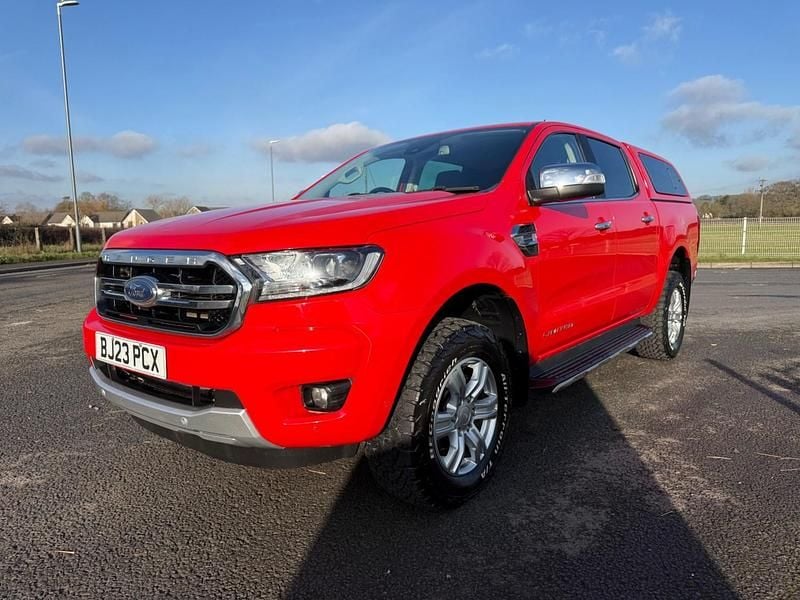 Used Ford Ranger Limited 170 HP (125 kW) 2023 Red Pickup
