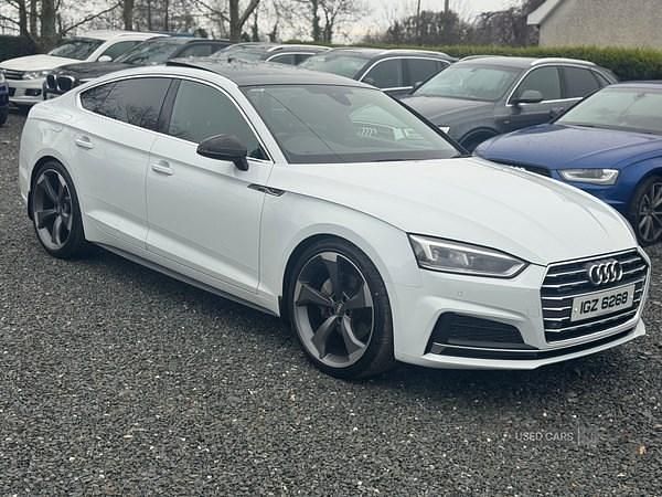 Used Audi A5 S-Line 190 HP (139 kW) 2017 White Coupe