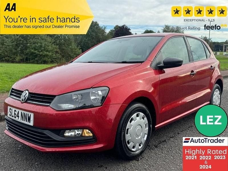 Red Used 2014 VW Polo S Hatchback | £4,995 (Good price) - Image 1/3