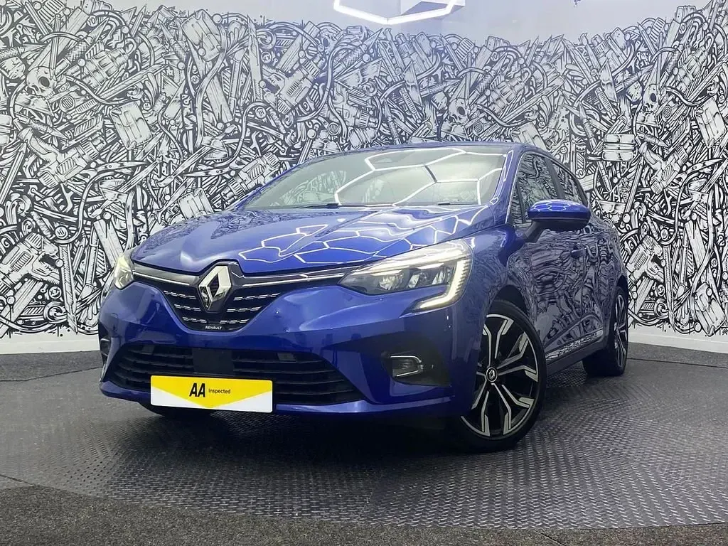 Begagnad Renault Clio V Version S 140 HK (102 kW) 2022 Blå Halvkombi