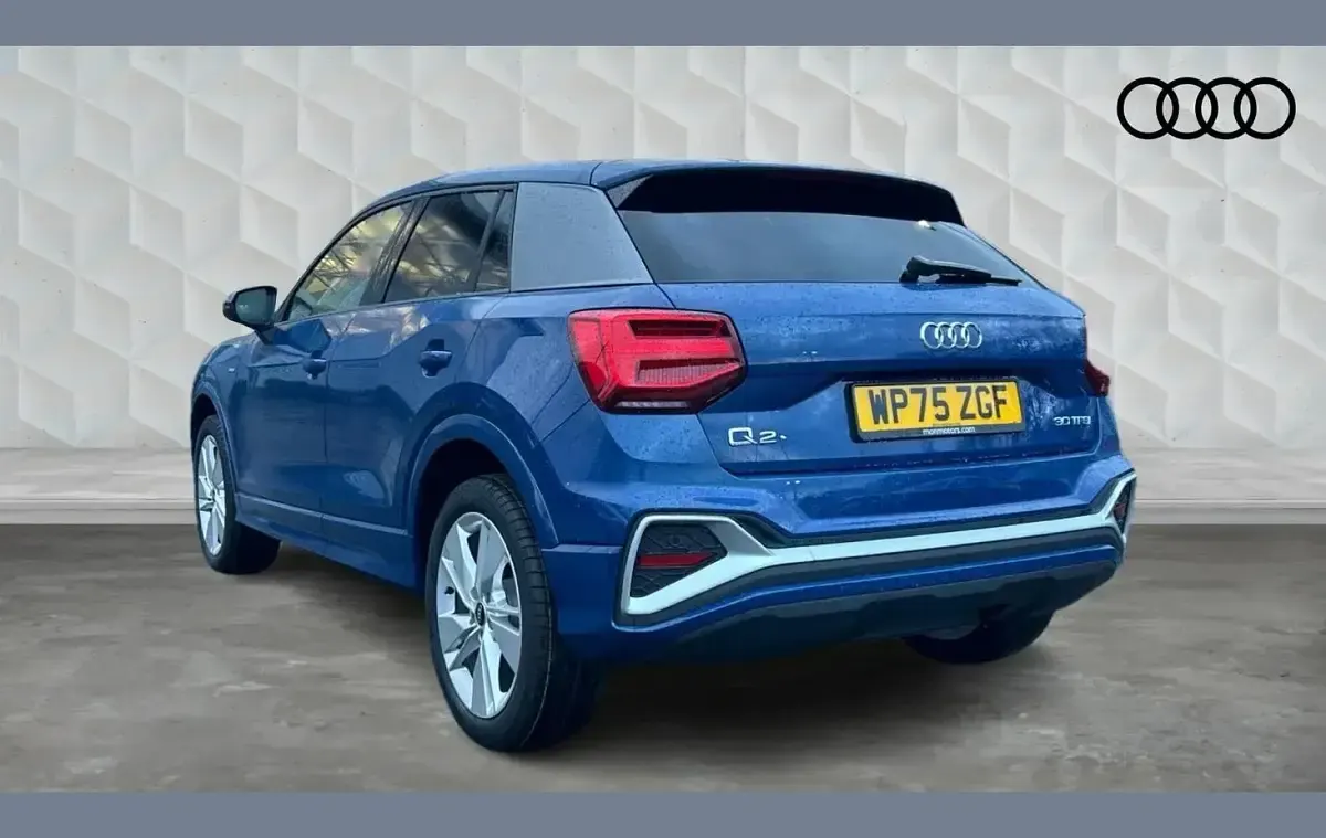 Used Audi Q2 S-Line 113 HP (83 kW) 2025 Blue SUV