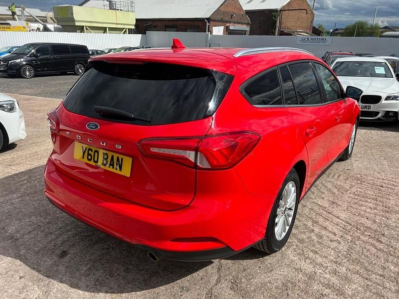 Usado Ford Focus Titanium 2019 Vermelho Carrinha