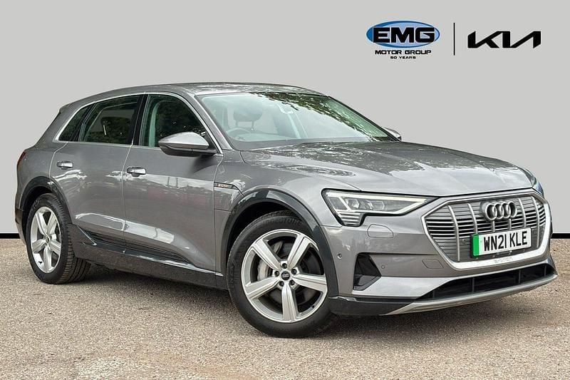 Grey Used 2021 Audi e-tron Business SUV | £18,890 (Fair price) - Image 1/3