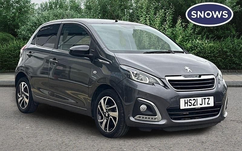 Grey Used 2021 Peugeot 108 Allure Hatchback | £7,308 (Fair price) - Image 1/4