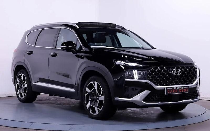 Black Used 2023 Hyundai Santa Fe Ultimate SUV | £38,845 - Image 1/4