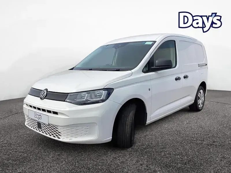 Used VW Caddy S 122 HP (89 kW) 2022 White MPV