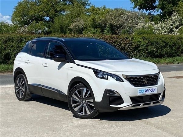White Used 2019 Peugeot 3008 GT-line SUV | £13,593 (Fair price) - Image 1/1